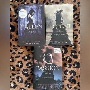 Fallen Series Book Set - Black and Gray Covers